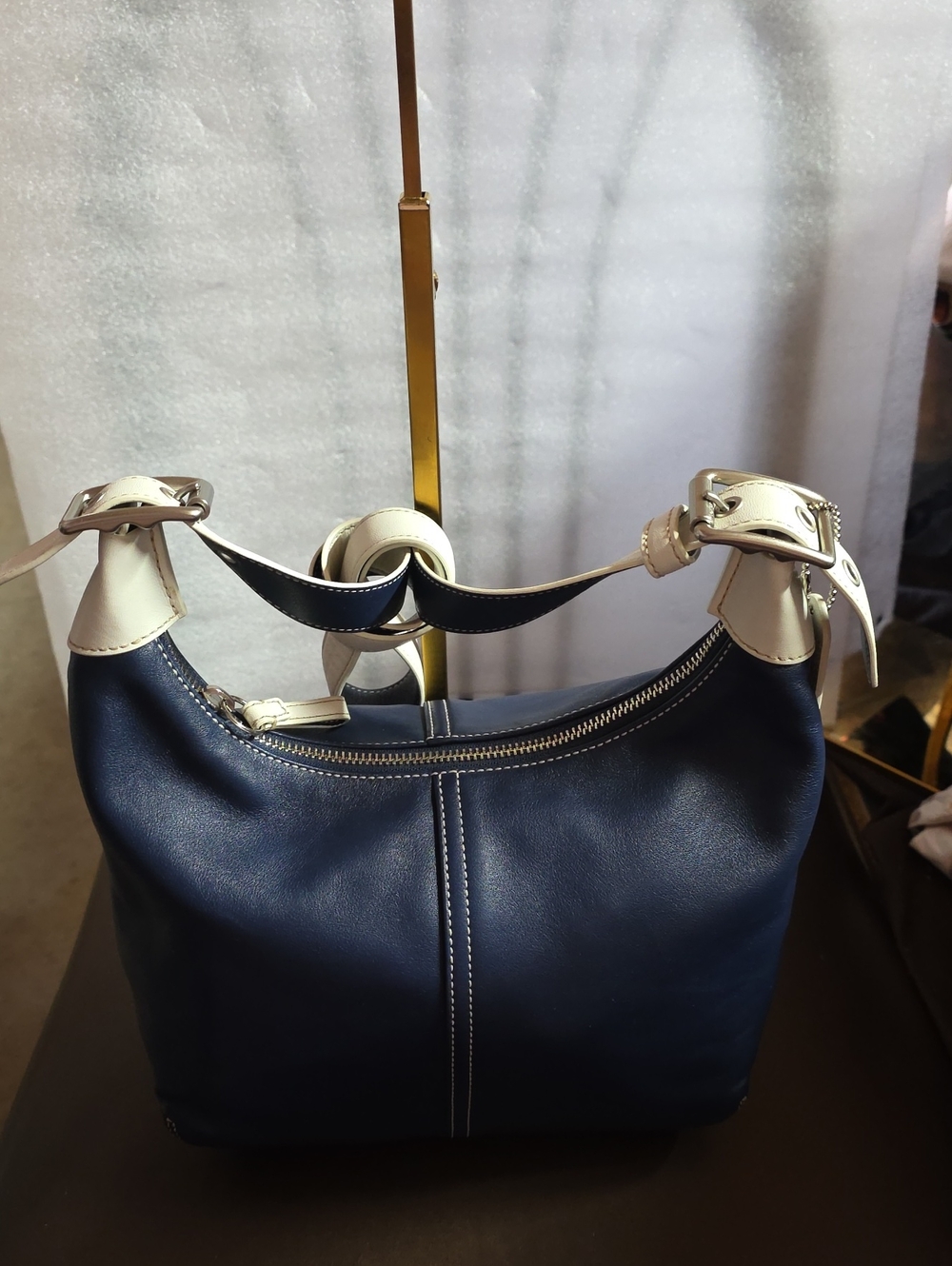 Coach 2006 Legacy Convertible Hobo Leather Shoulder Bag Euc - Picture 9 of 17